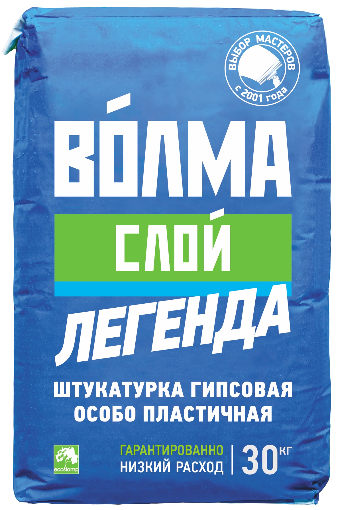 Штукатурка гипсовая ВОЛМА Слой 30 кг в Белгороде: купить недорого, цены и  отзывы, характеристики, фото